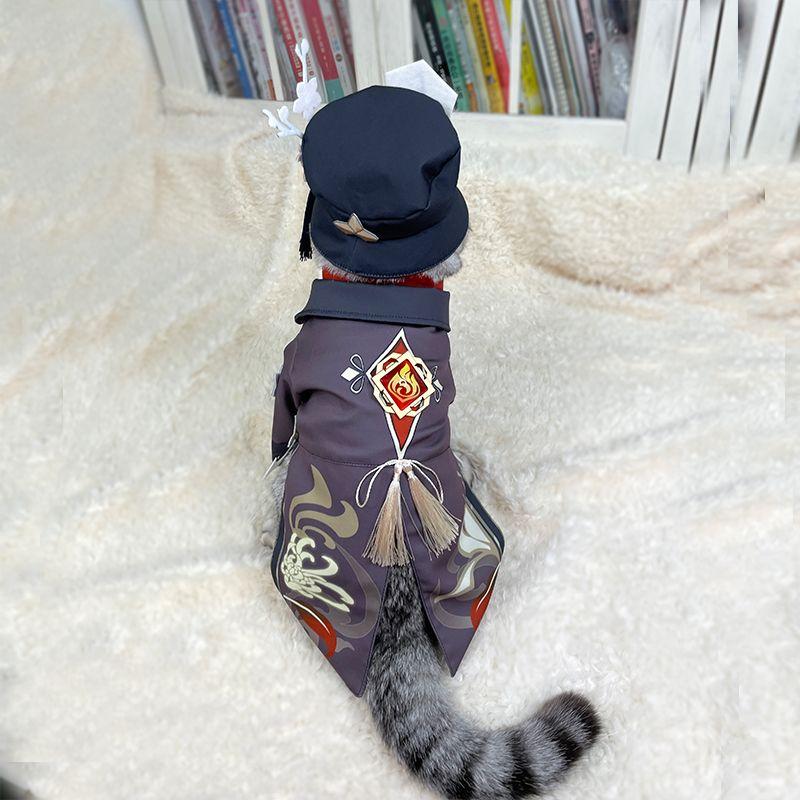 Genshin Impact Hutao Cat Cosplay Costume
