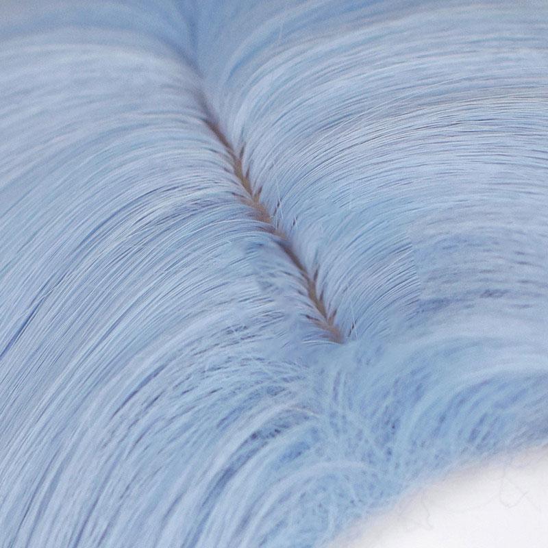 Genshin Impact Kamisato Ayato Light Blue Cosplay Wigs