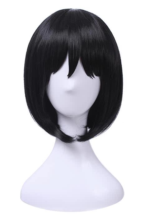 Game Genshin Impact Katheryne Black Cosplay Wigs