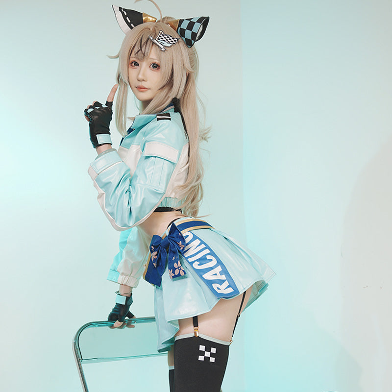 Genshin Impact Kirara Racing Suit Cosplay Costume