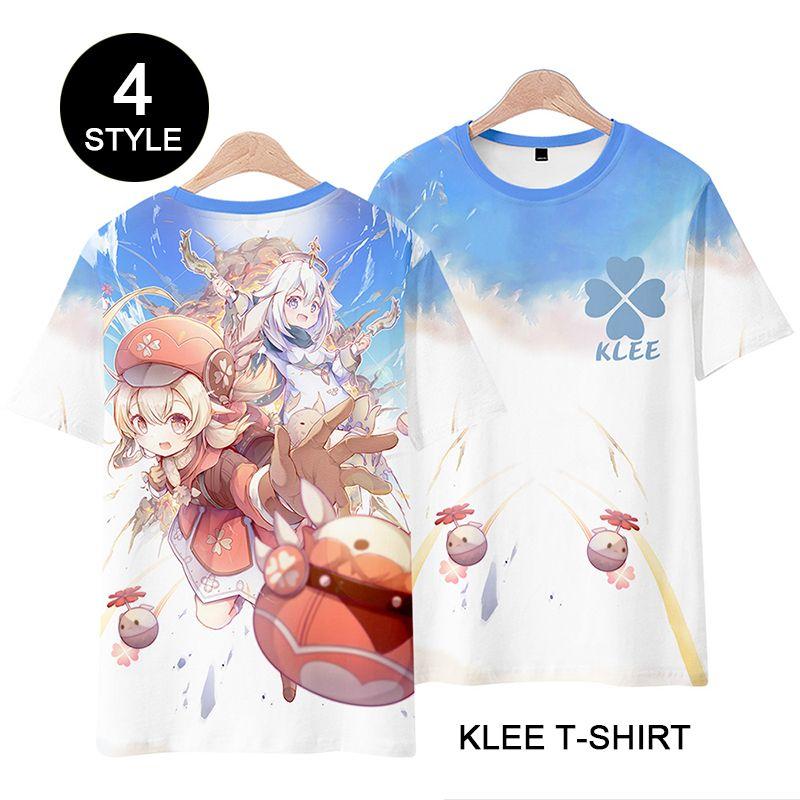 Genshin Impact Klee T-shirt Cosplay Costume