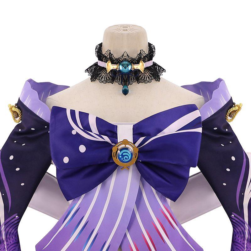 Genshin Impact Sangonomiya Kokomi Cosplay Costume