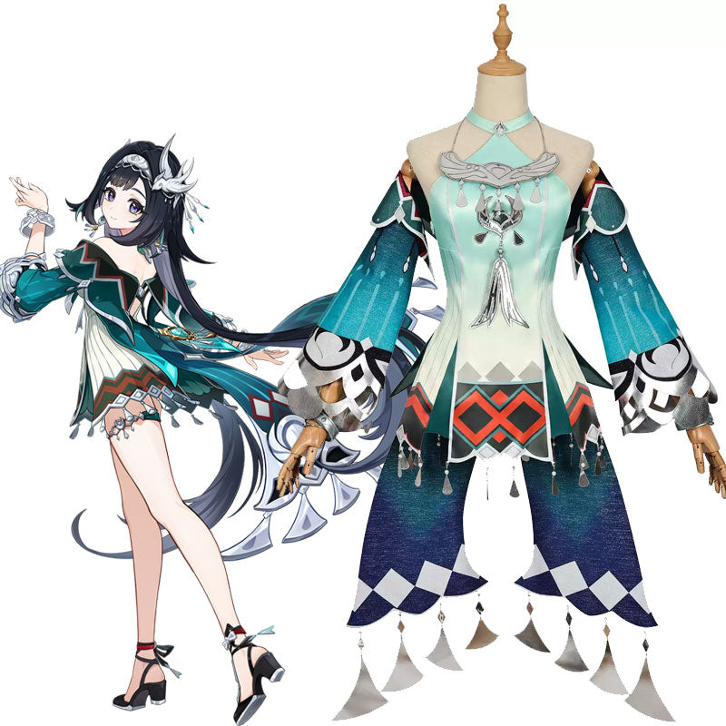 Genshin Impact Lan Yan Cosplay Costume