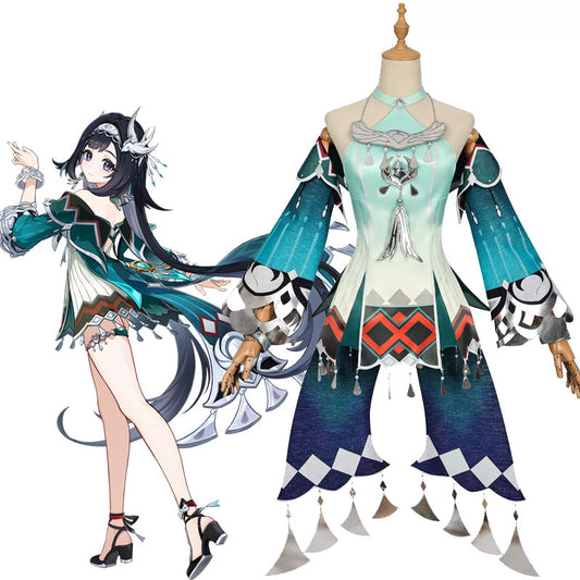 Genshin Impact Lan Yan Cosplay Costume