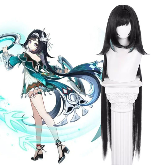 Genshin Impact Lan Yan Cosplay Wig