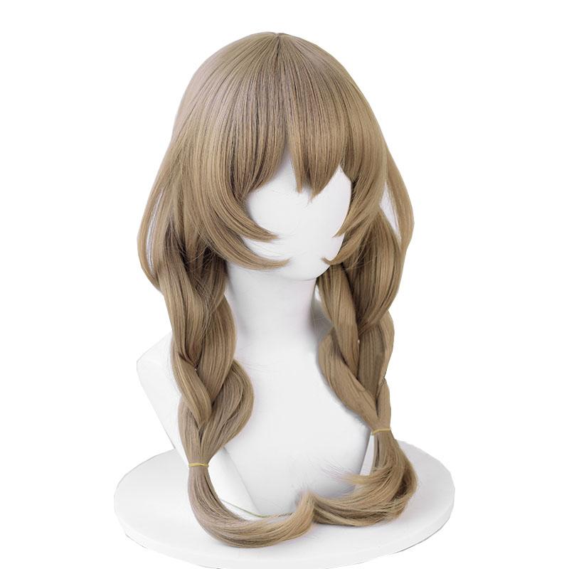 Genshin Impact Lisa A Sobriquet Under Shade Brown Cosplay Wigs