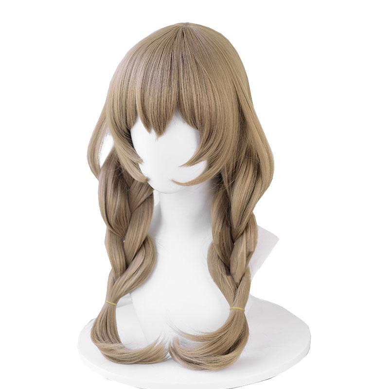 Genshin Impact Lisa A Sobriquet Under Shade Brown Cosplay Wigs