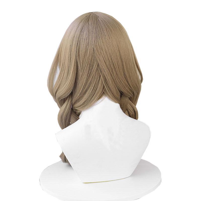 Genshin Impact Lisa A Sobriquet Under Shade Brown Cosplay Wigs