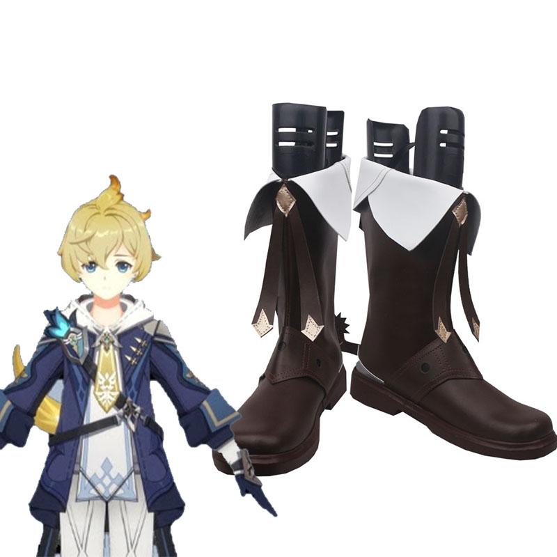Genshin Impact Mika Cosplay Shoes