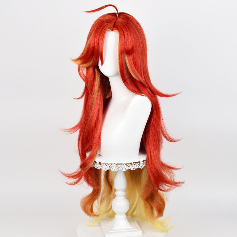 Genshin Impact Mavuika Cosplay Wig
