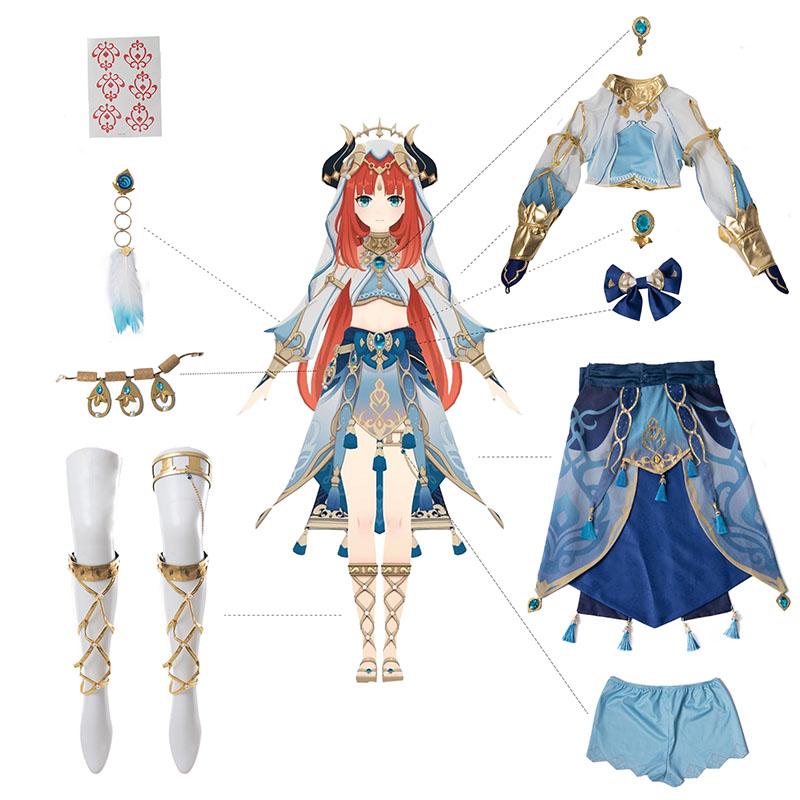Genshin Impact Nilou Sumeru Outfit Cosplay Costume