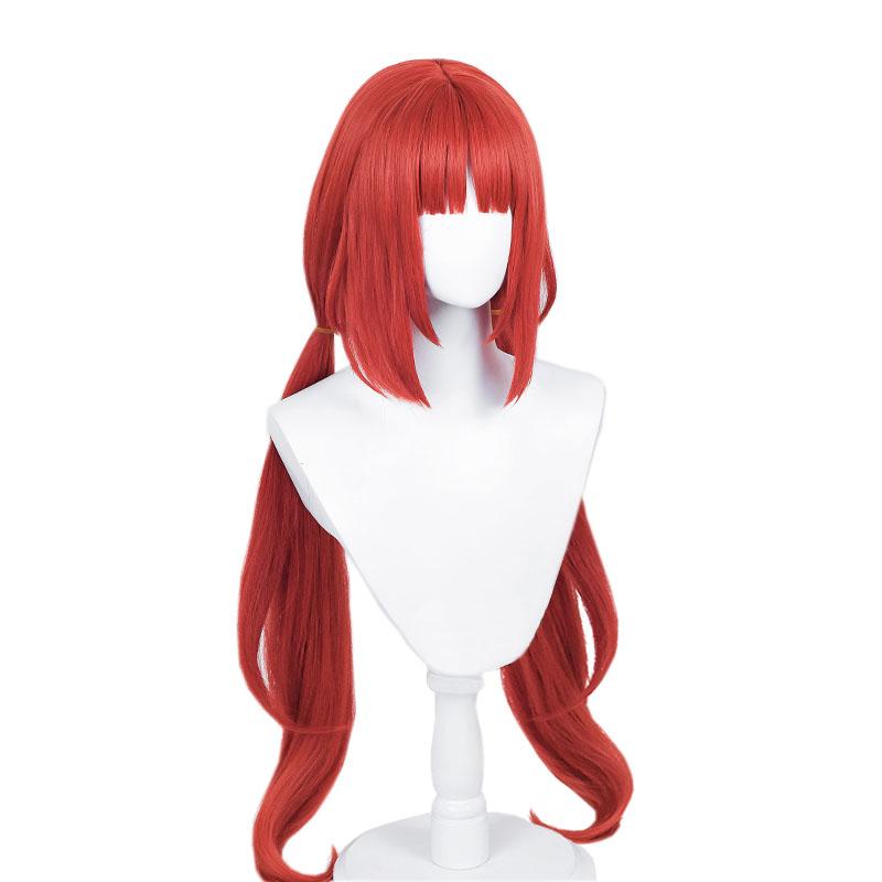 Game Genshin Impact Sumeru Nilou Red Cosplay Wigs