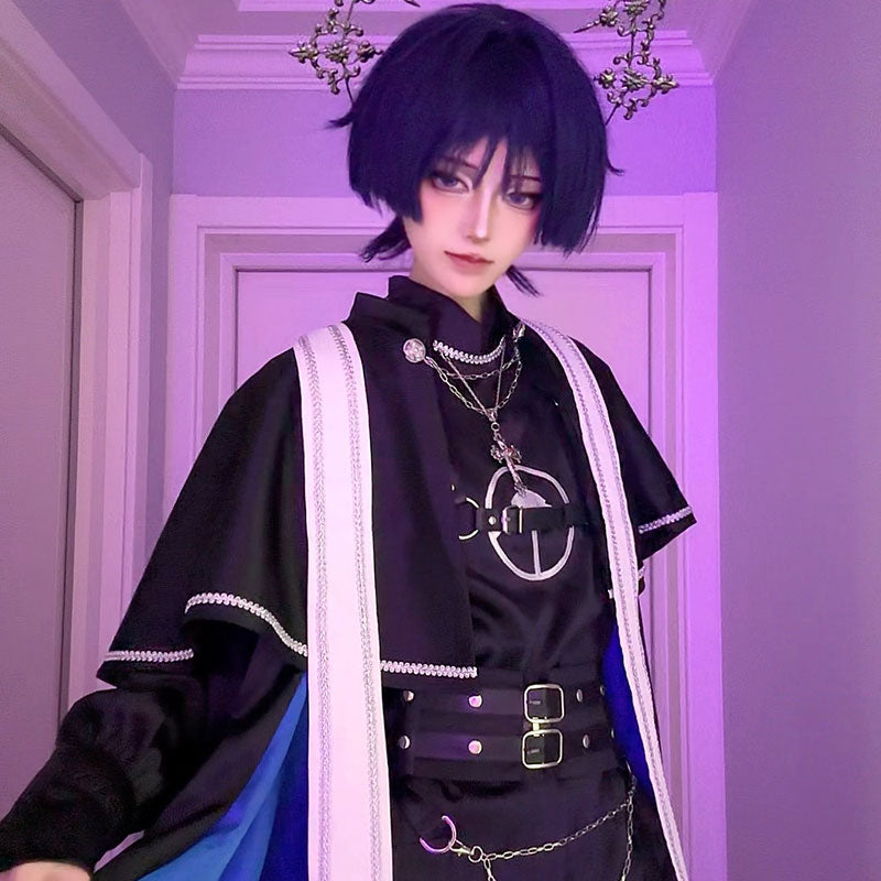 Genshin Impact Scaramouche Fanart Cosplay Costume