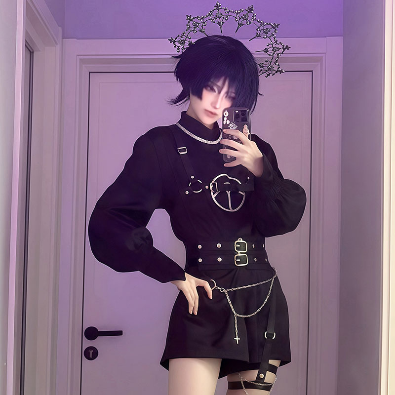 Genshin Impact Scaramouche Fanart Cosplay Costume