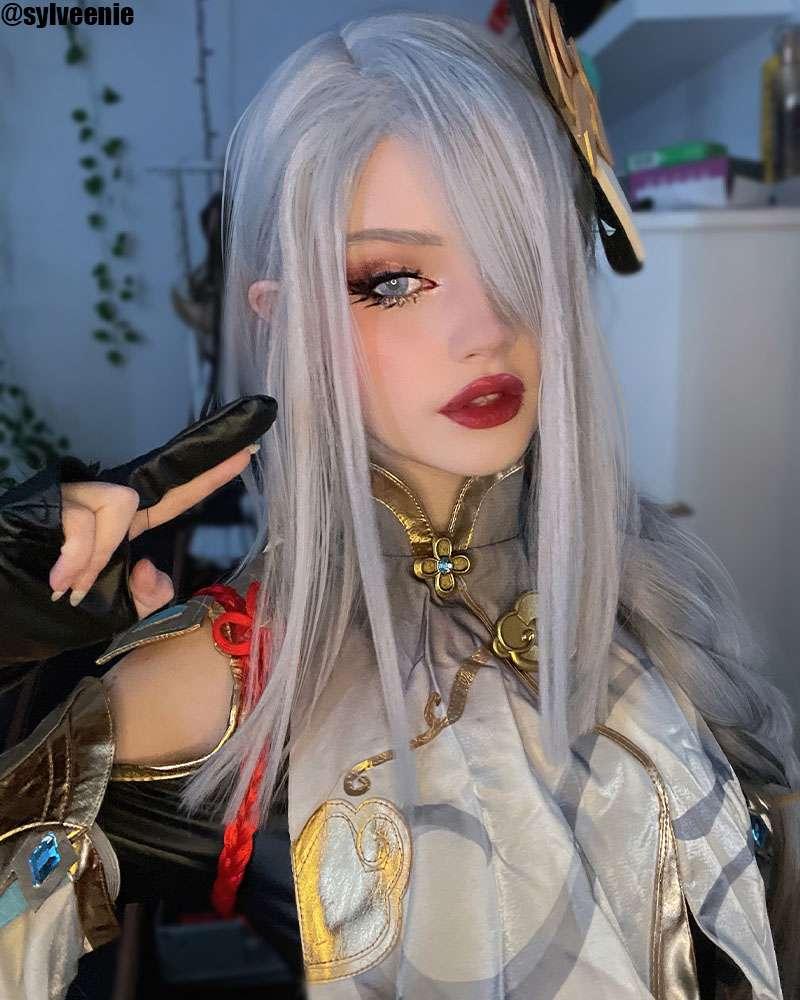 【In Stock】Genshin Impact Shenhe Cosplay Costume