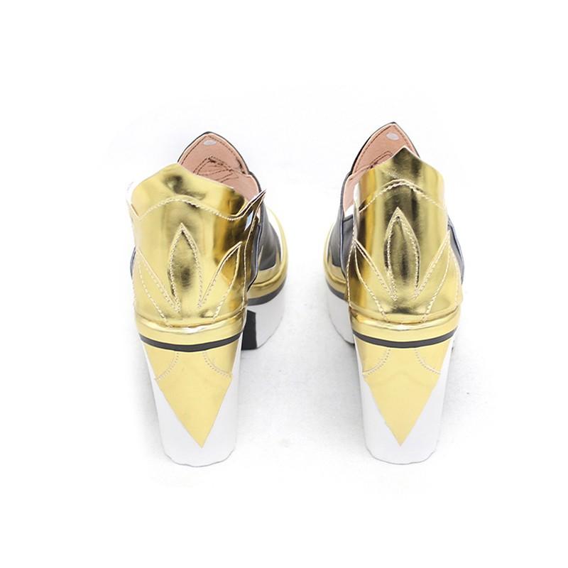 Game Genshin Impact Shenhe Cosplay Shoes