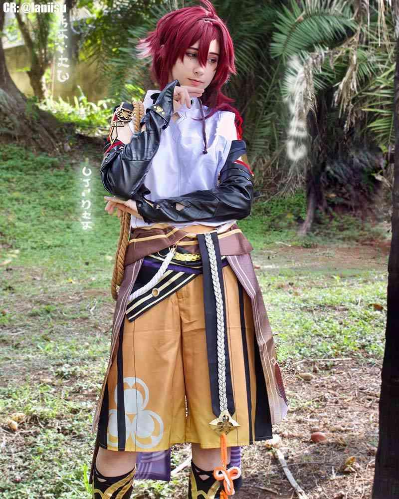【Ready To Ship】Genshin Impact Shikanoin Heizou Cosplay Costume