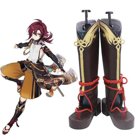 Genshin Impact Shikanoin Heizou Cospaly Shoes