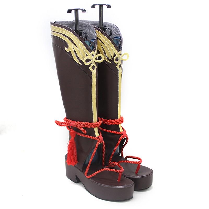 Genshin Impact Shikanoin Heizou Cospaly Shoes