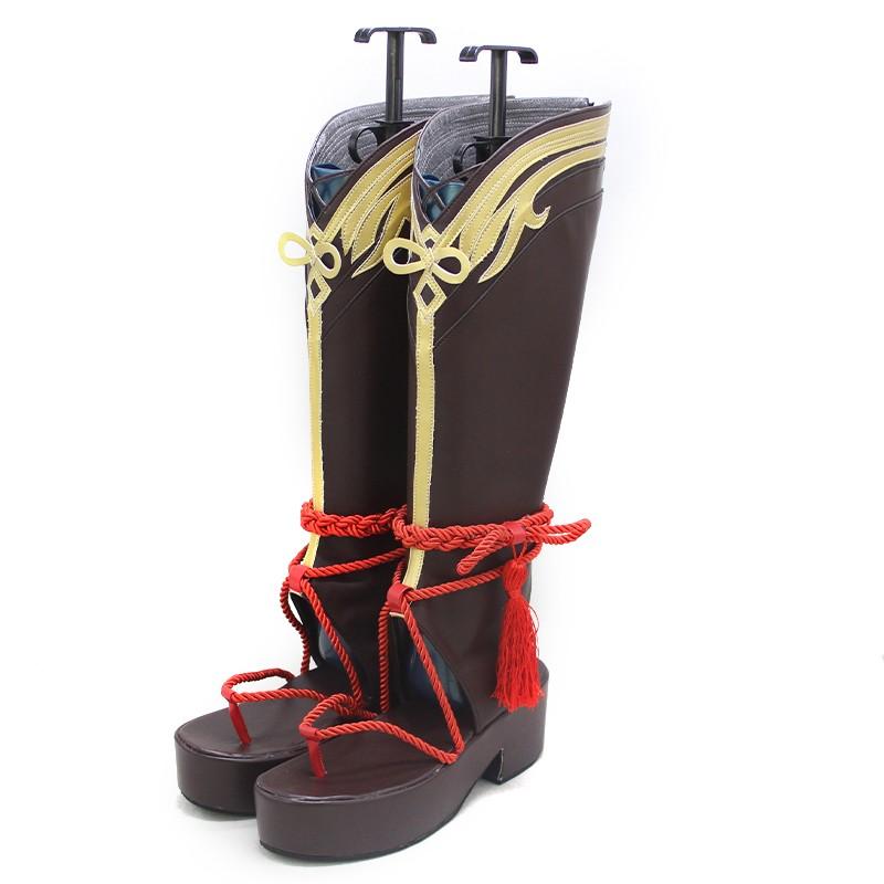 Genshin Impact Shikanoin Heizou Cospaly Shoes