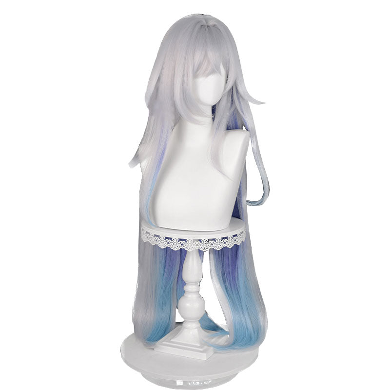 Genshin Impact Skirk Cosplay Wig