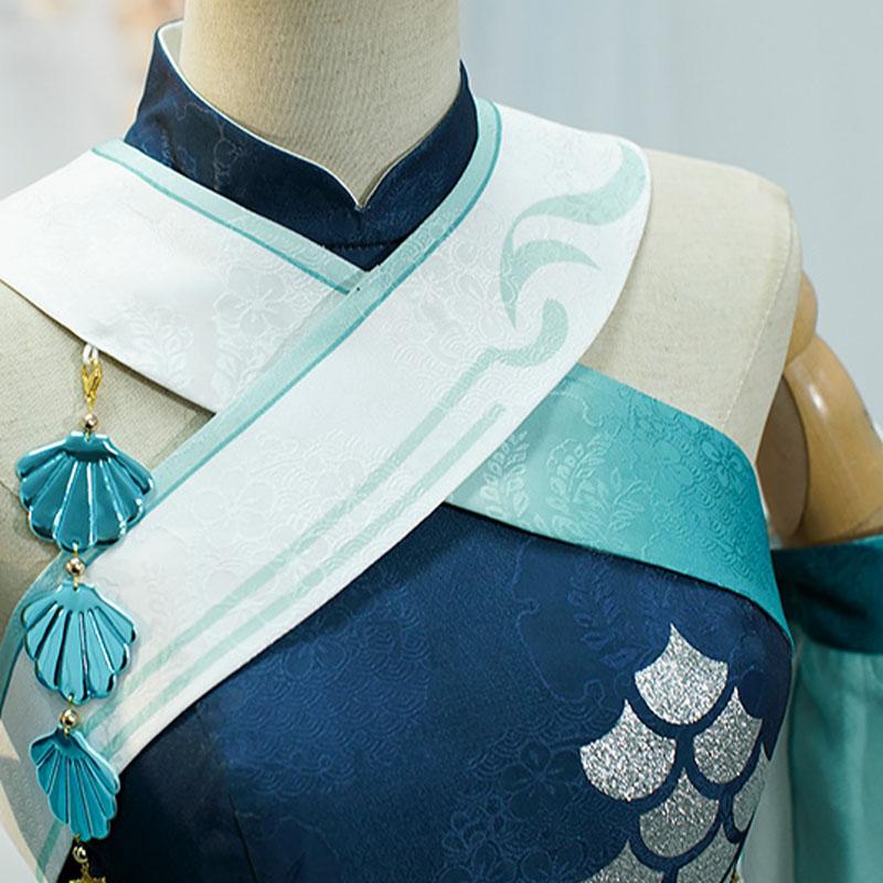 Genshin Impact Streetward Rambler Madame Ping Cosplay Costume