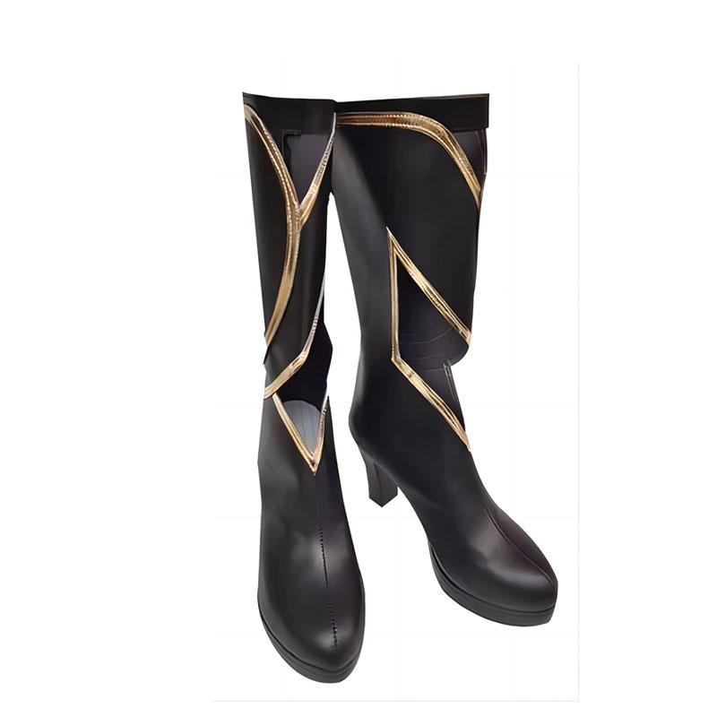 Genshin Impact Streetward Rambler Madame Ping Cosplay Shoes