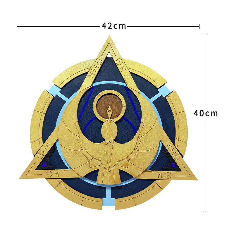 Genshin Impact Sumeru Candace Weapons Shield Cosplay Props