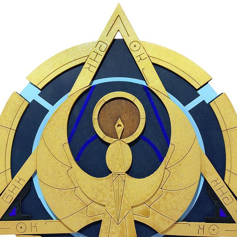 Genshin Impact Sumeru Candace Weapons Shield Cosplay Props