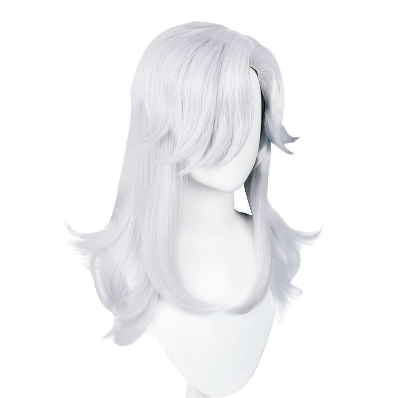 Genshin Impact Sumeru Cyno Silver Cosplay Wigs