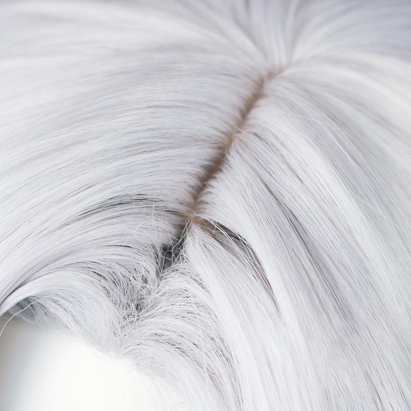Genshin Impact Sumeru Cyno Silver Cosplay Wigs