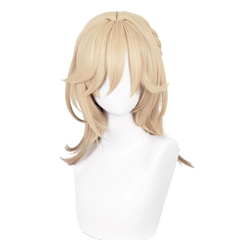 Genshin Impact Sumeru Kaveh Blonde Cosplay Wigs