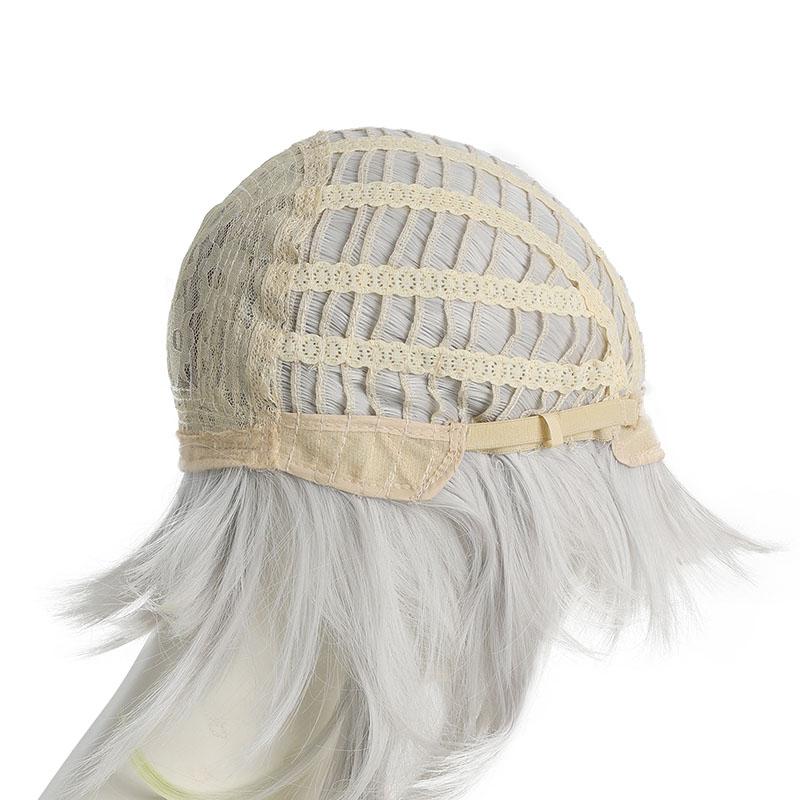 Genshin Impact Nahida Grey Mixed Green Cosplay Wigs