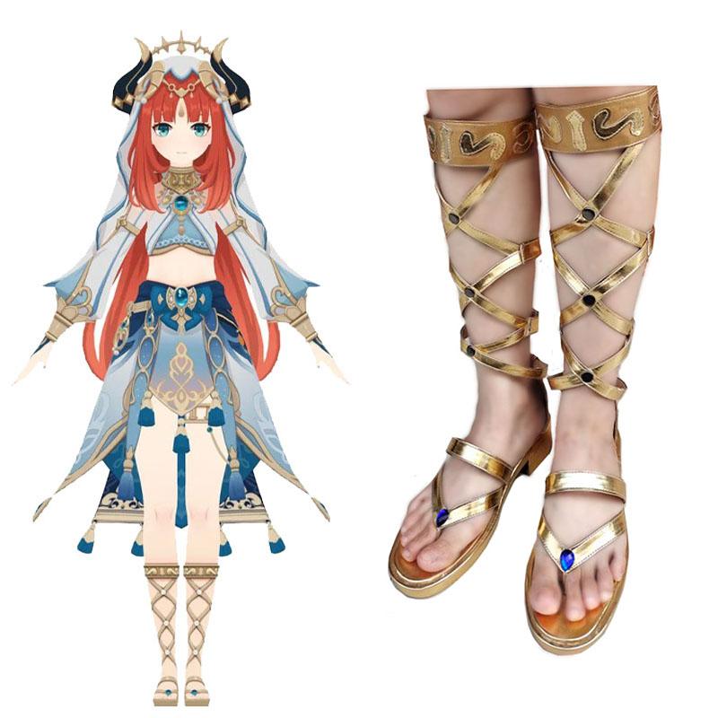 Genshin Impact Sumeru Nilou Cosplay Shoes