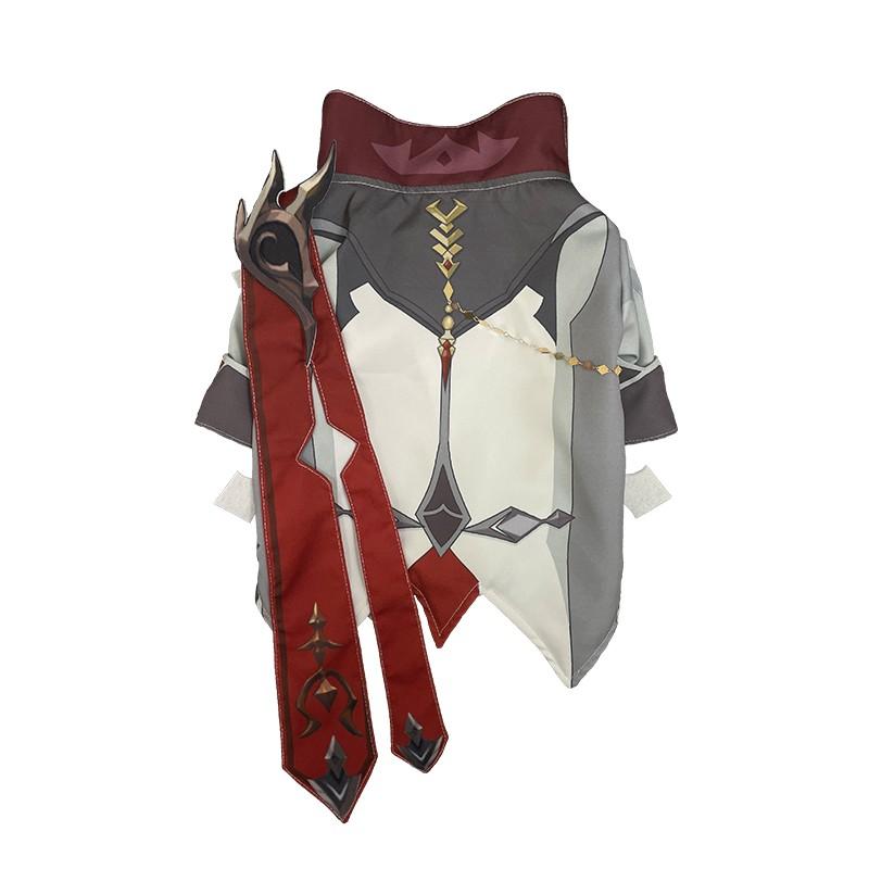 Genshin Impact Tartaglia Cat Cosplay Costume
