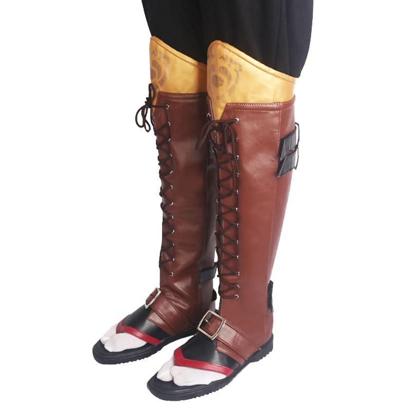 Genshin Impact Tohma Golden Cosplay Shoes