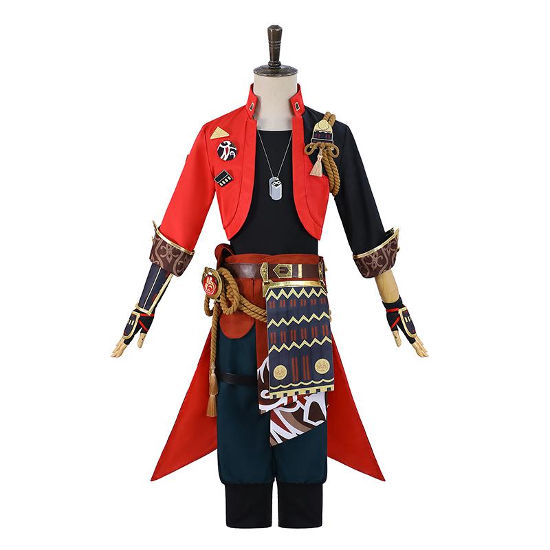 Genshin Impact Tohma Thoma Cosplay Costume