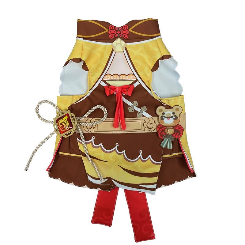 Genshin Impact Xiangling Cat Cosplay Costume