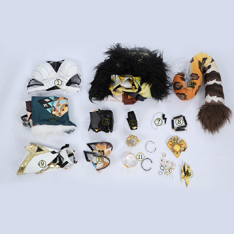 Genshin Impact Xilonen Cosplay Costume