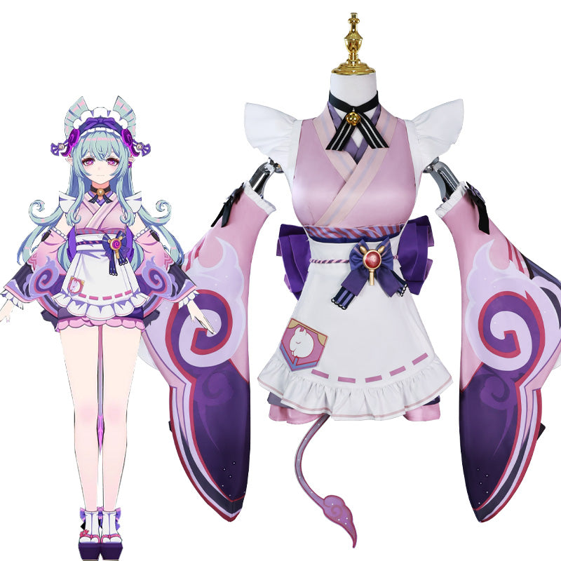Genshin Impact Yumemizuki Mizuki Cosplay Costume