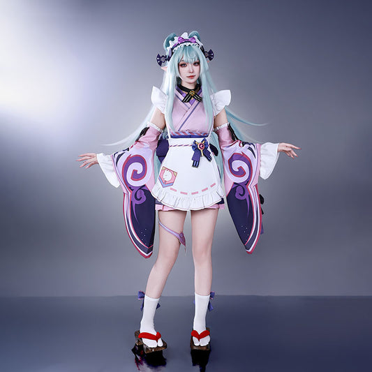 Genshin Impact Yumemizuki Mizuki Cosplay Costume