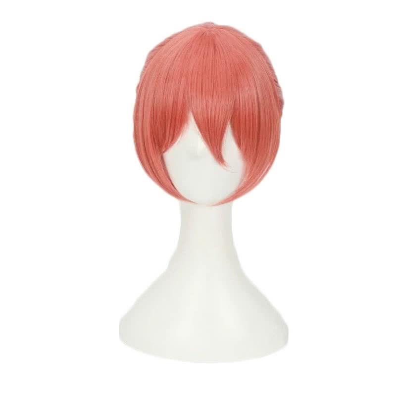 Gintama Kagura Orange Bun Synthetic Cosplay Wig2