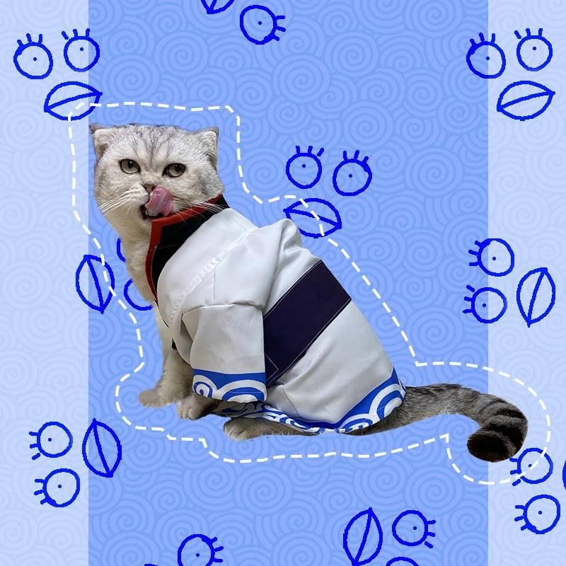 Gintama Sakata Cat Cosplay Costume