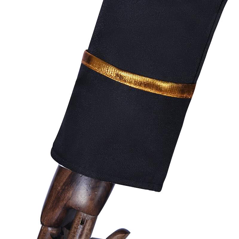 Gintama Toushirou HijikataSougo Okita Uniform Black Cosplay Costumes