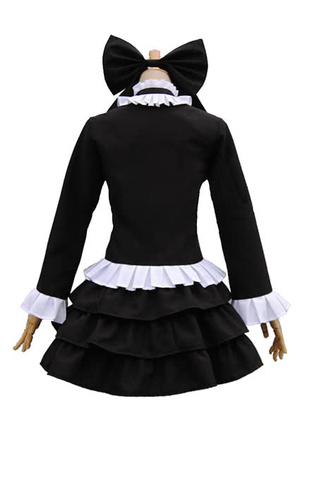 Fairy Tail Erza Scarlet Cosplay Costume Black Suit