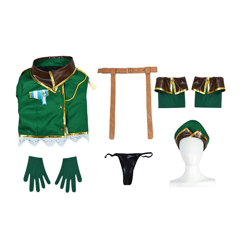Gushing Over Magical girls Kiwi Araga Cosplay Costume