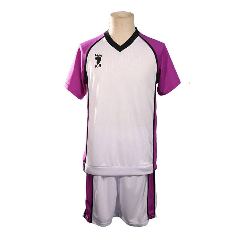 Haikyū!! Karasuno High School vs Shiratorizawa Academy Semi Eita Number 3 Volleyball Sportswear Cosplay Costumes