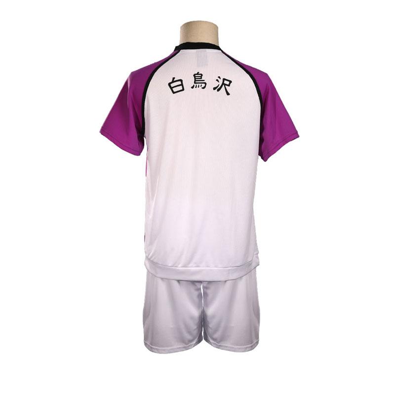 Haikyū!! Karasuno High School vs Shiratorizawa Academy Semi Eita Number 3 Volleyball Sportswear Cosplay Costumes