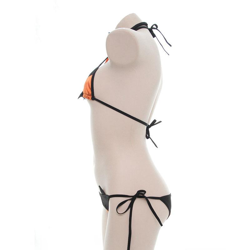 Halloween Bat Strappy Bikini Cosplay Costume