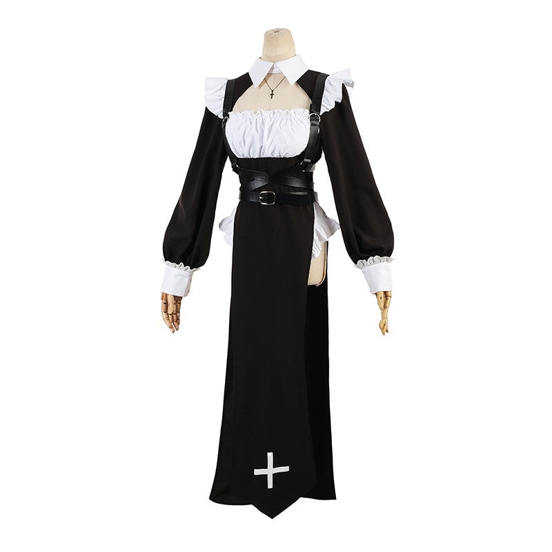 Halloween Dress Nun Cosplay Costume